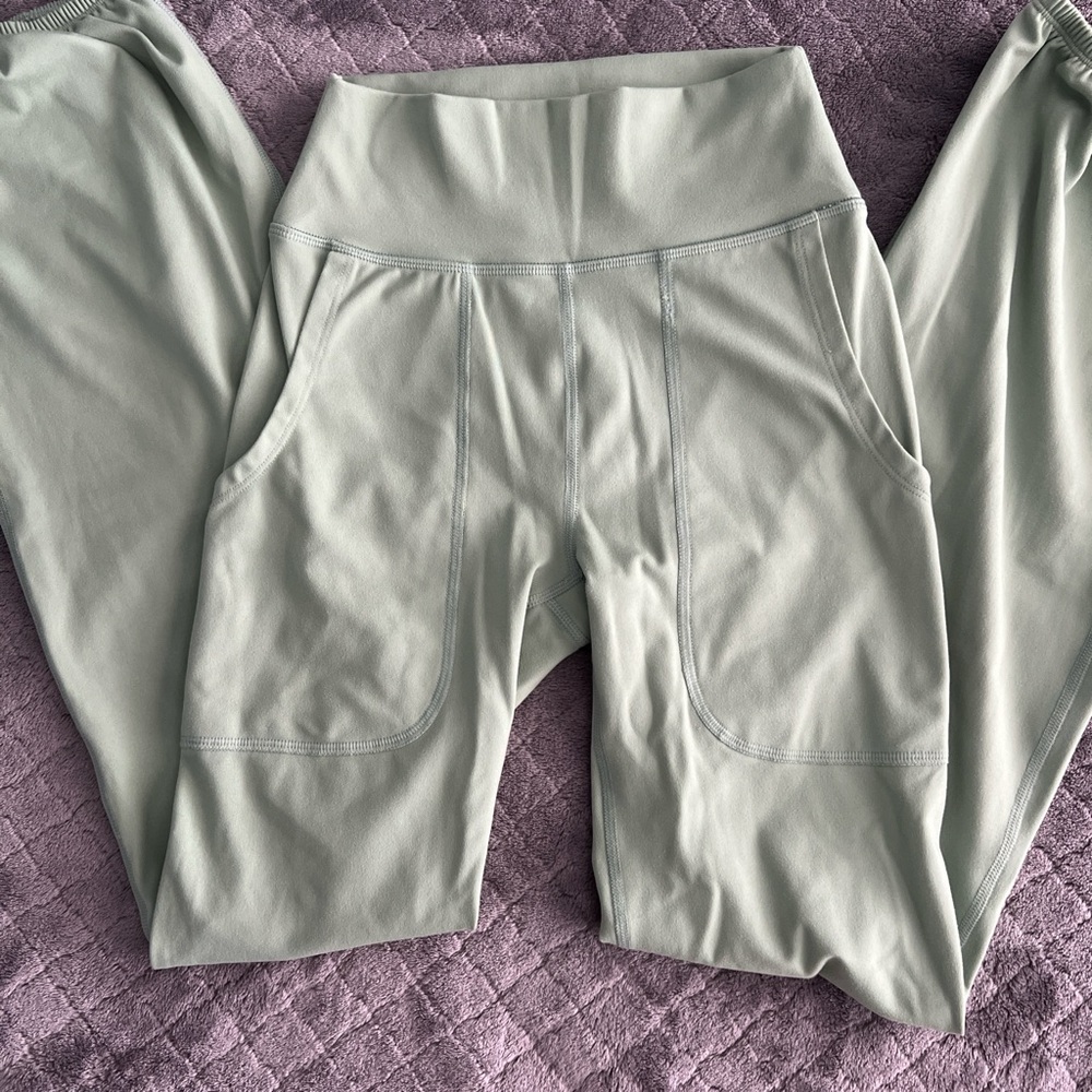 light green flares